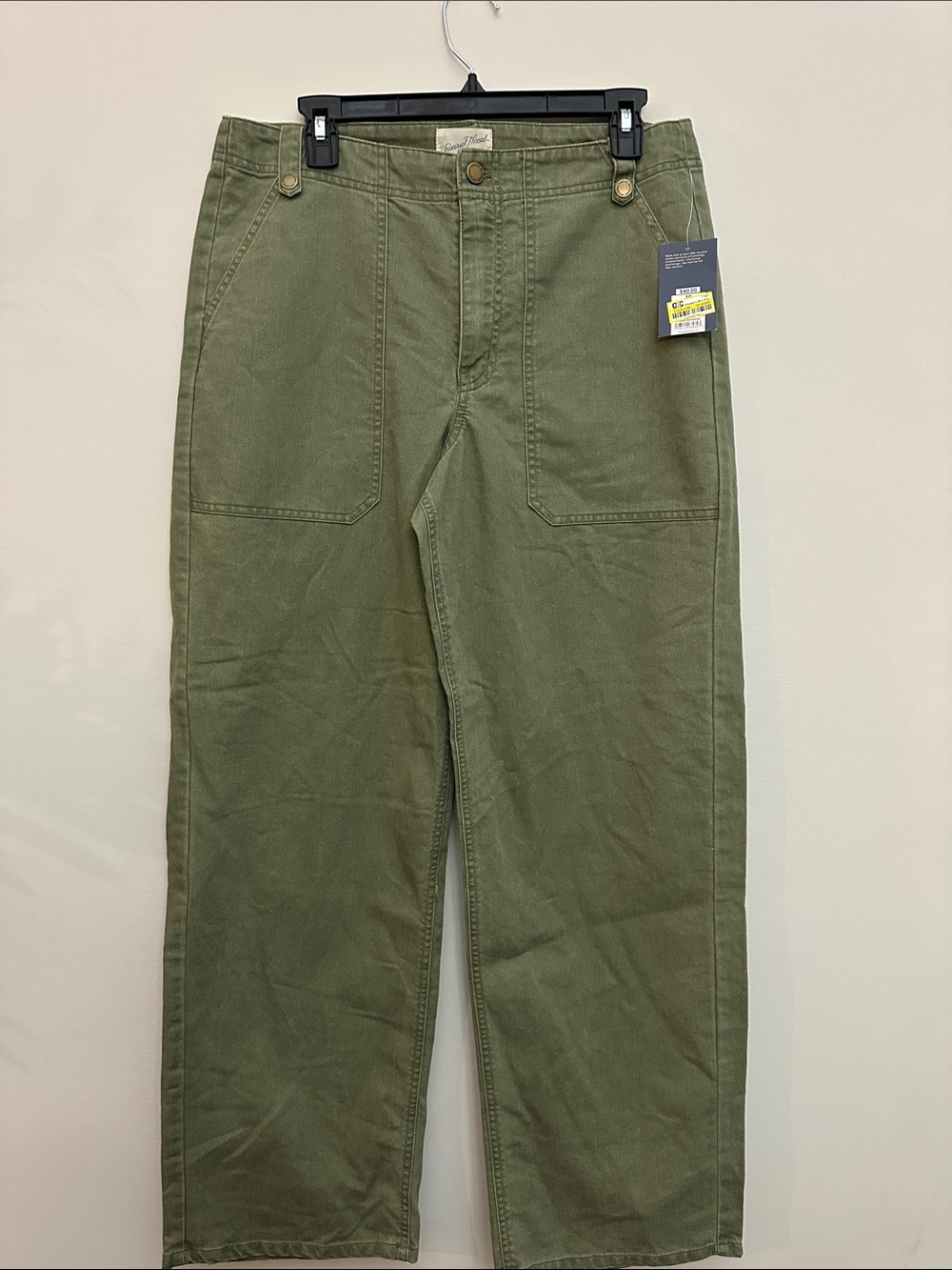 Universal Thread Olive Wide Leg Utility Pants